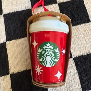 Starbucks 2022 Red Holiday Ornament